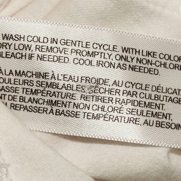 Like New! White Cotton Blend Eyelet Dress - Size Medium - Picture 11 of 11